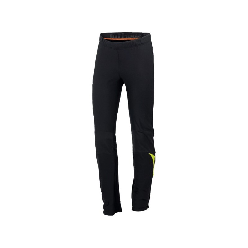 Byxor Sportful Squadra WS 2 Pant Svart-gul Byxor Sportful Squadra WS 2 Pant Svart-gul